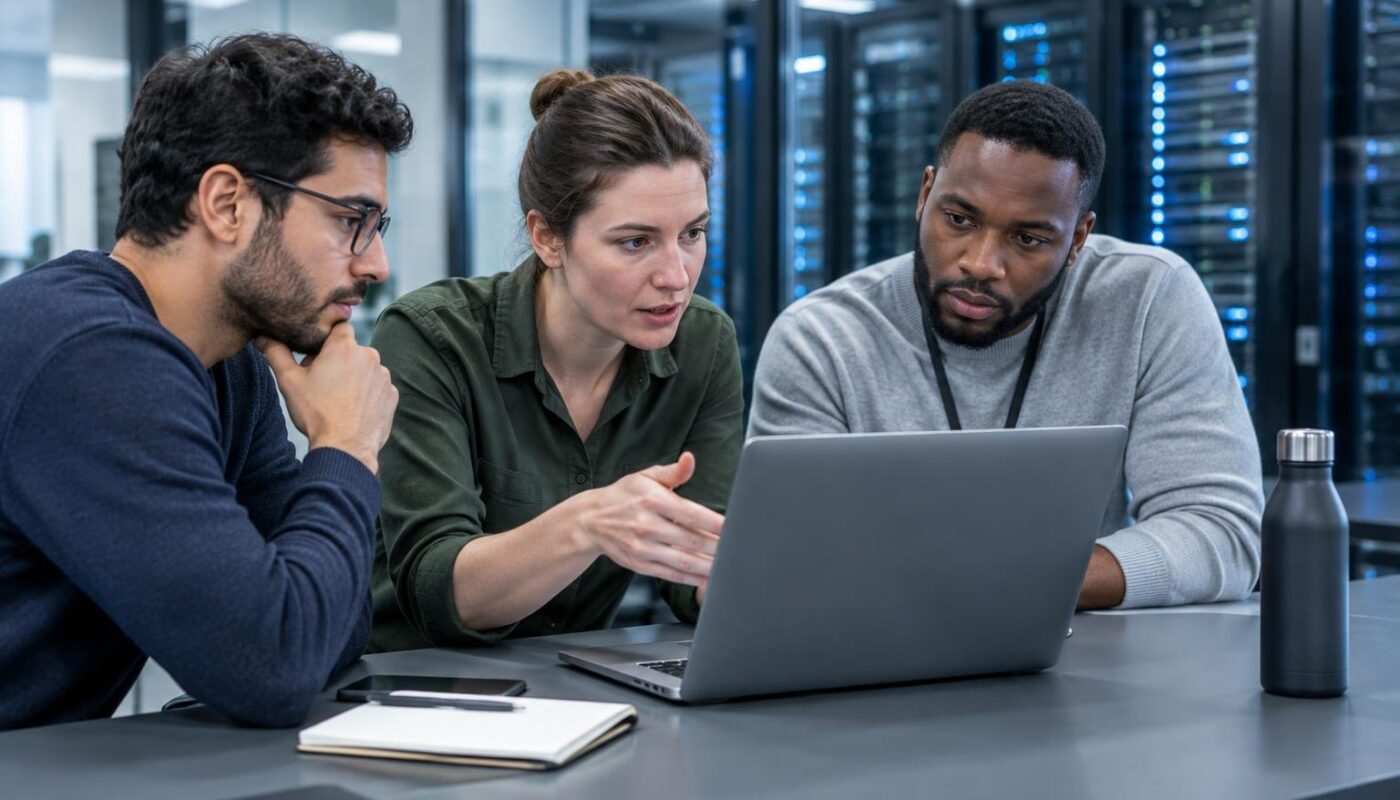 Titelbild zu IT-Sicherheit für kleine und mittlere Unternehmen (KMU)